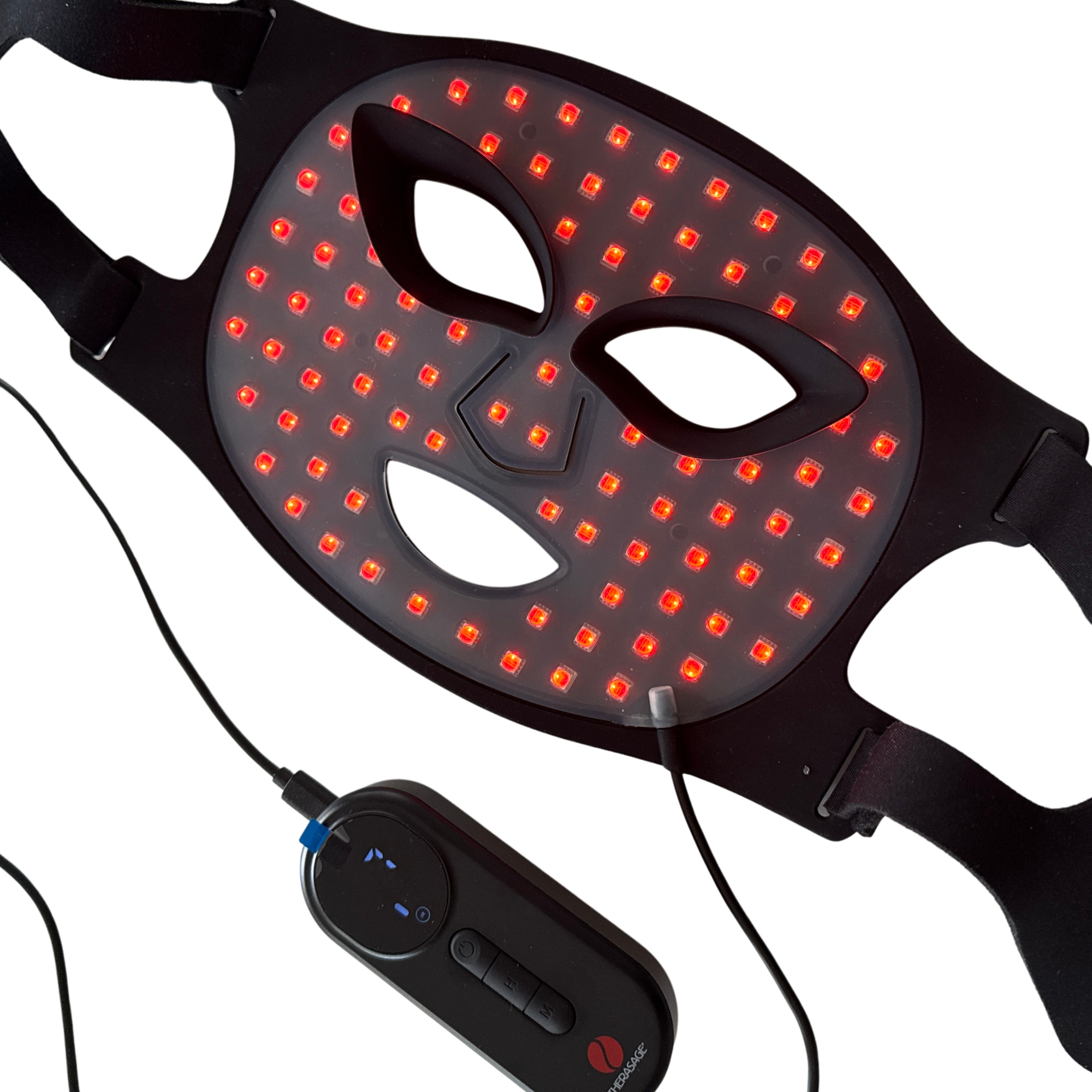 TheraGlow Mask2Go™ Red Light Therapy LED Face Mask