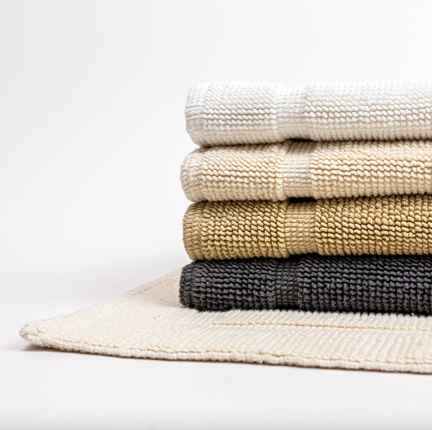 Charleston Organic Cotton Bath Rug Collection
