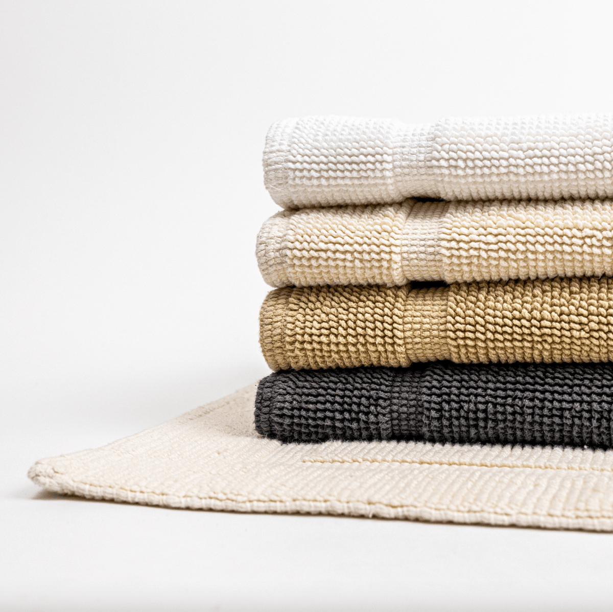 Charleston Organic Cotton Bath Rug Collection
