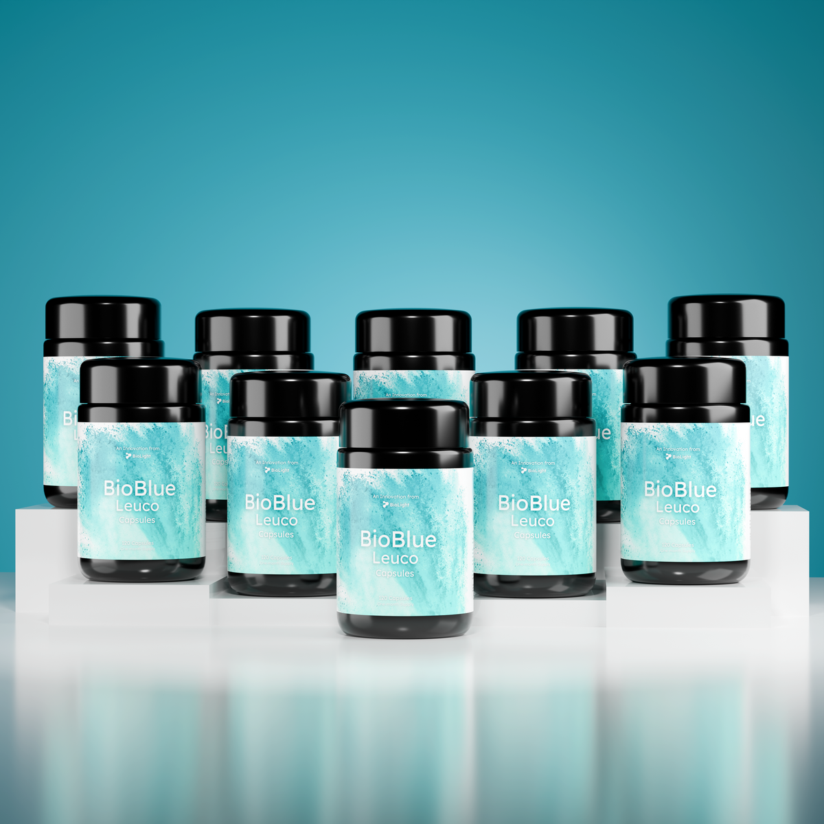 BioBlue Leuco Capsules with USP-Grade Leucomethylene Blue