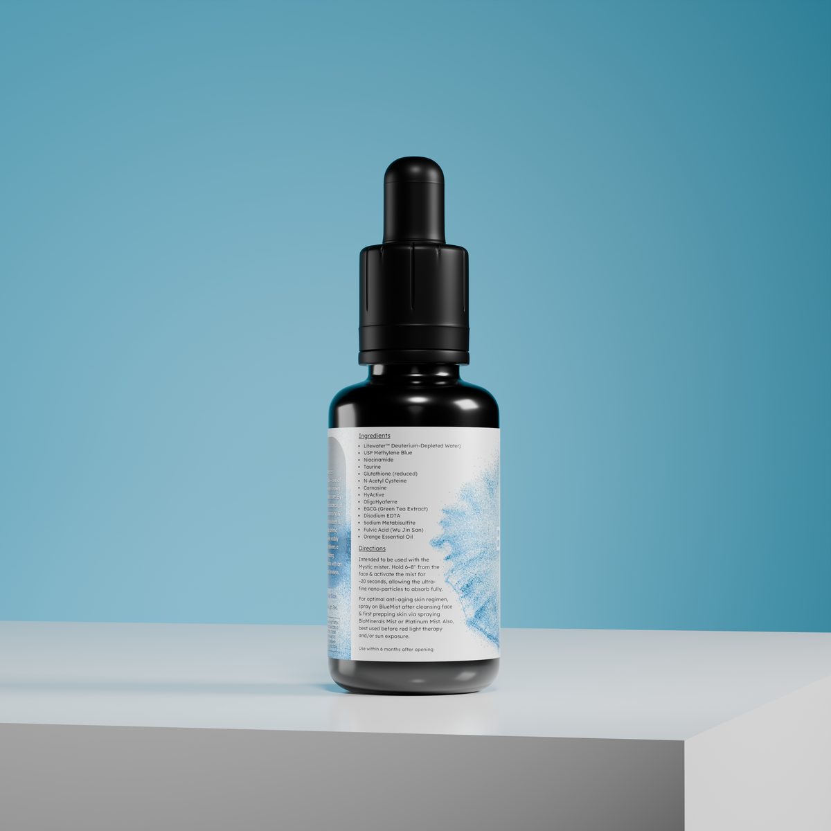 Blue Mist Facial Serum with Methylene Blue & Hyaluronic Acid