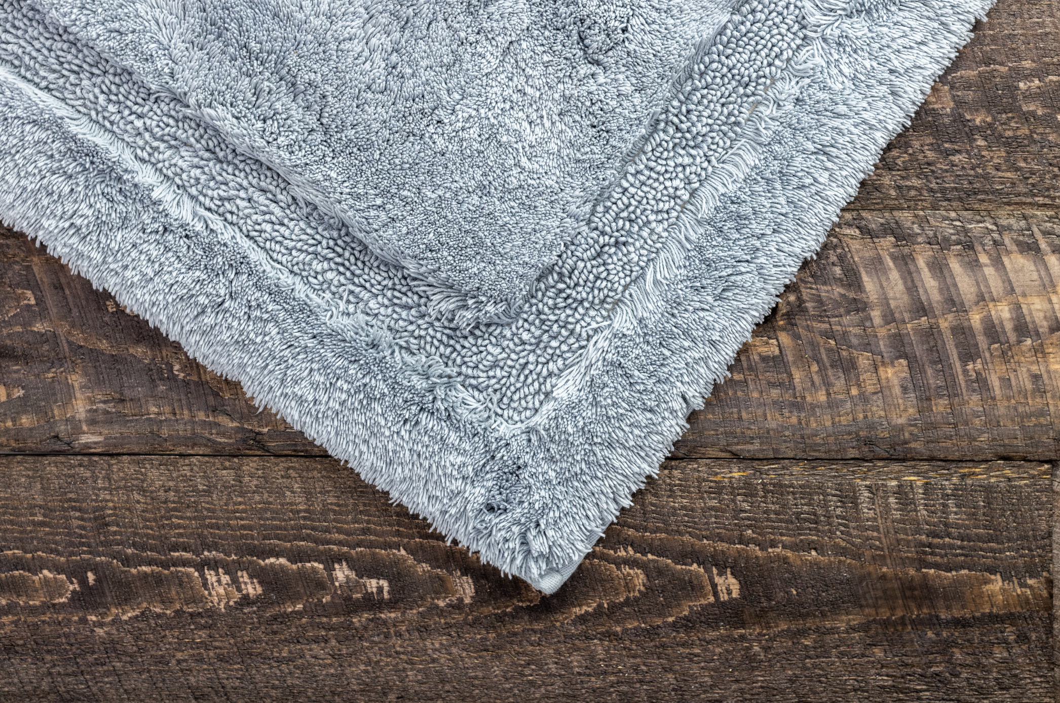 Asheville Organic Cotton Non-Slip Bath Rug