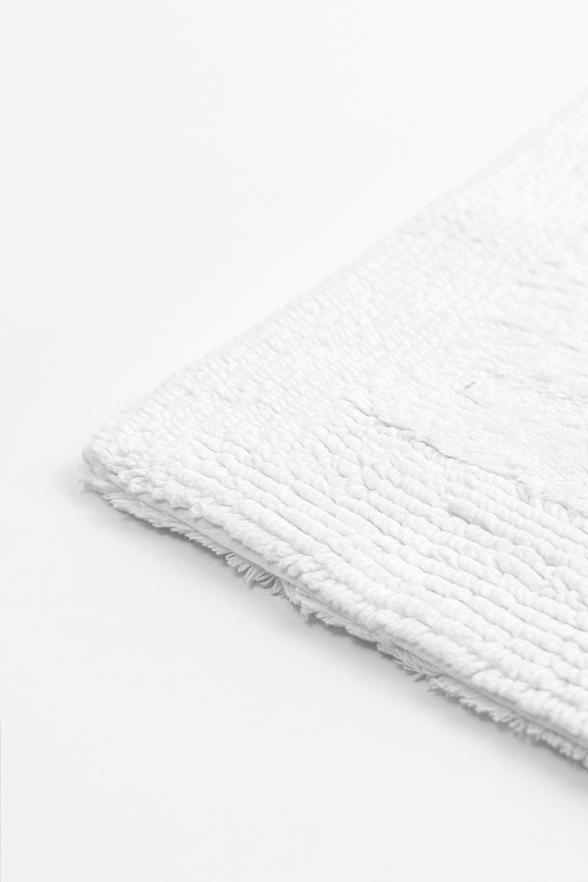 Puro Organic Cotton Reversible Bath Rug Collection