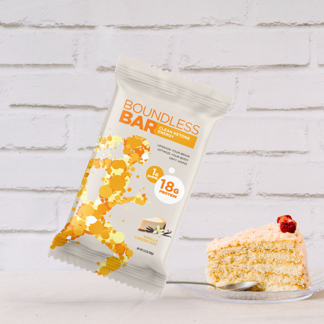 Boundless Bar - Vanilla Cheesecake - Box of 12