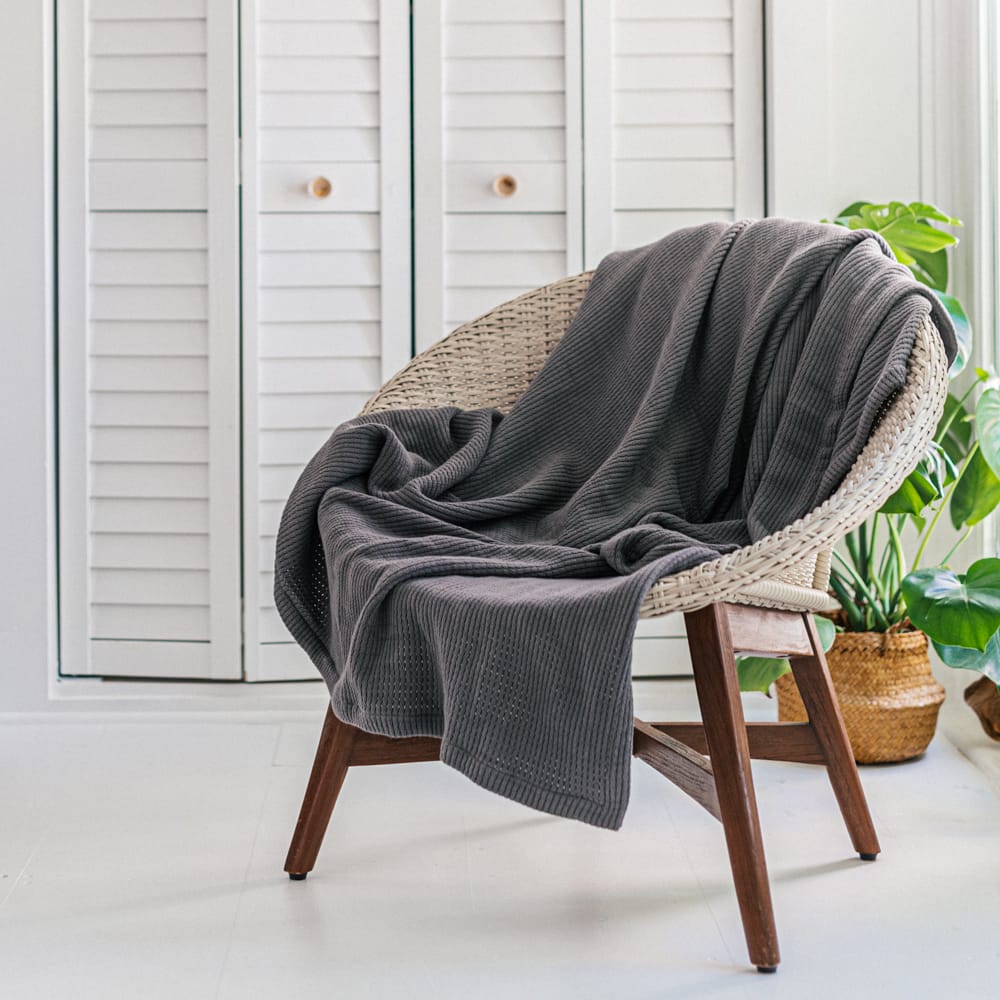 Sea Pines 100% Organic Throw Blanket