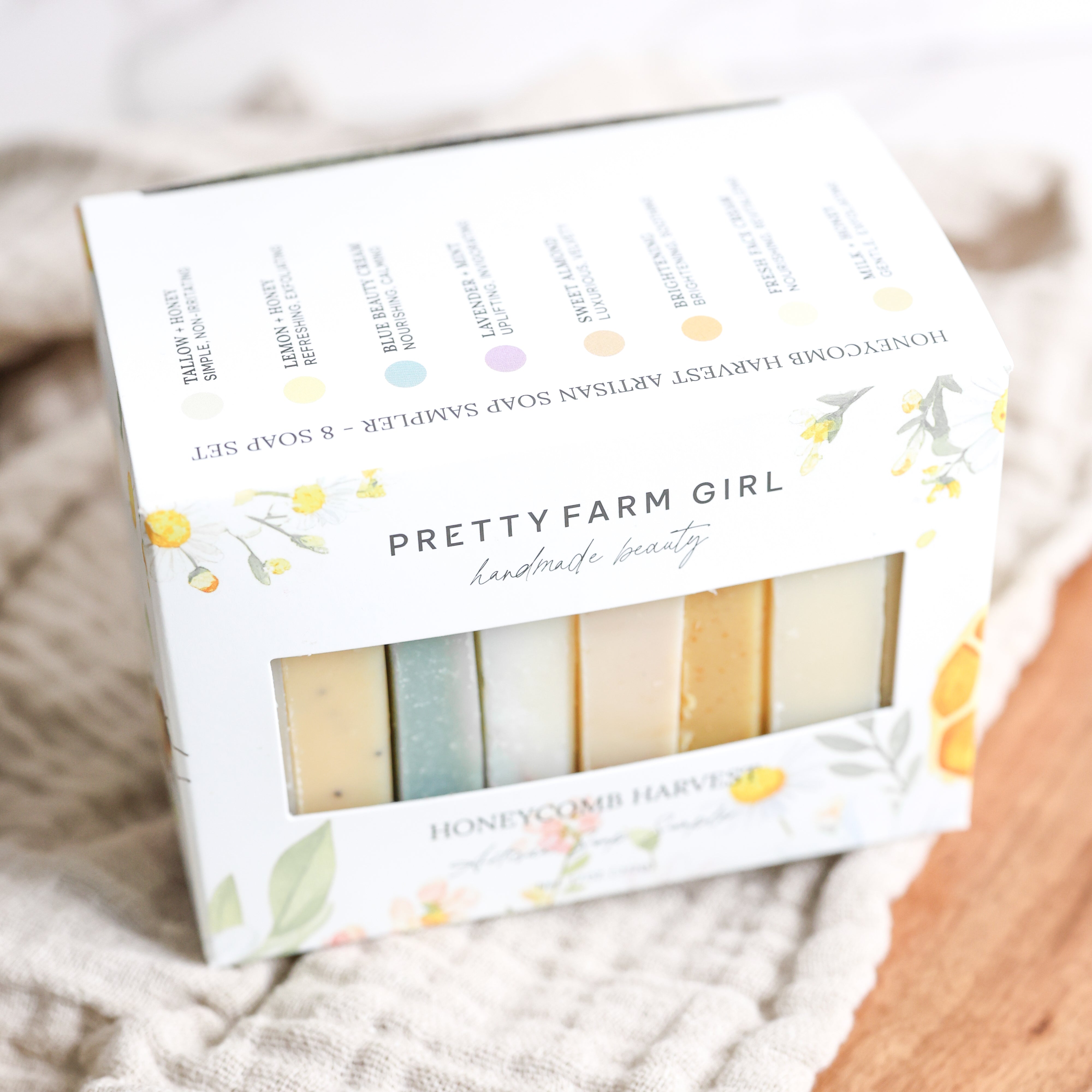 Honeycomb Harvest Goat Milk & Tallow Soap Sampler