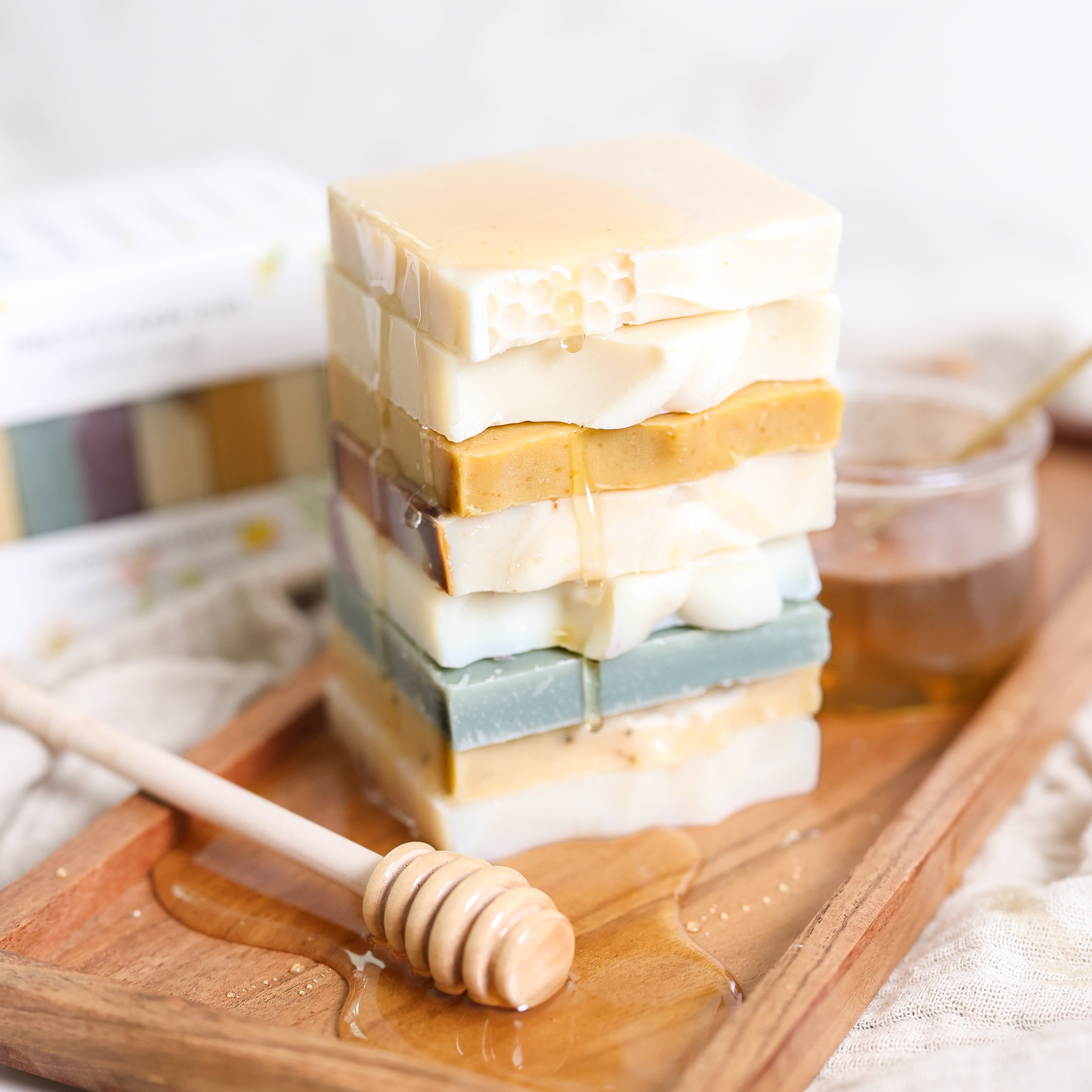 Honeycomb Harvest Goat Milk & Tallow Soap Sampler