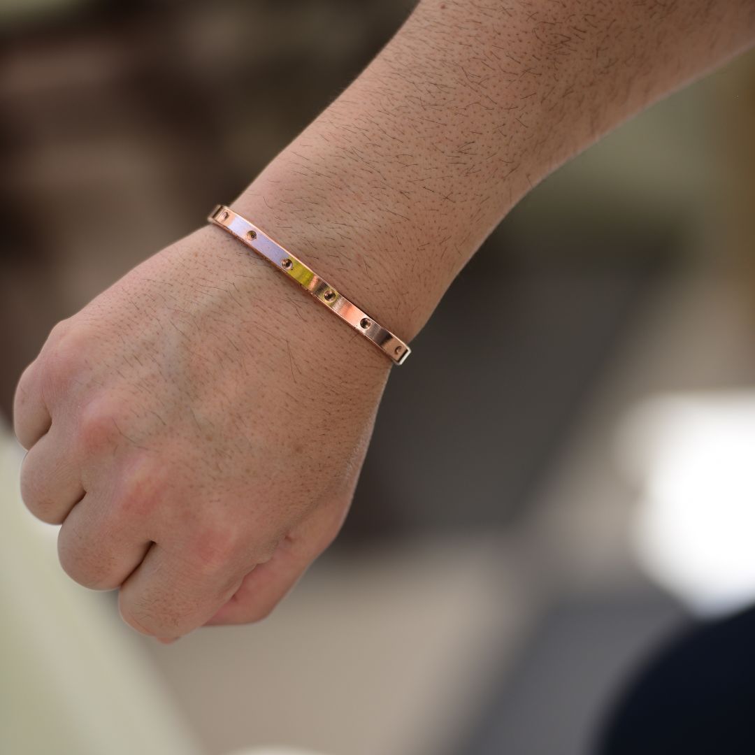 Quantum Copper Bracelet – Light