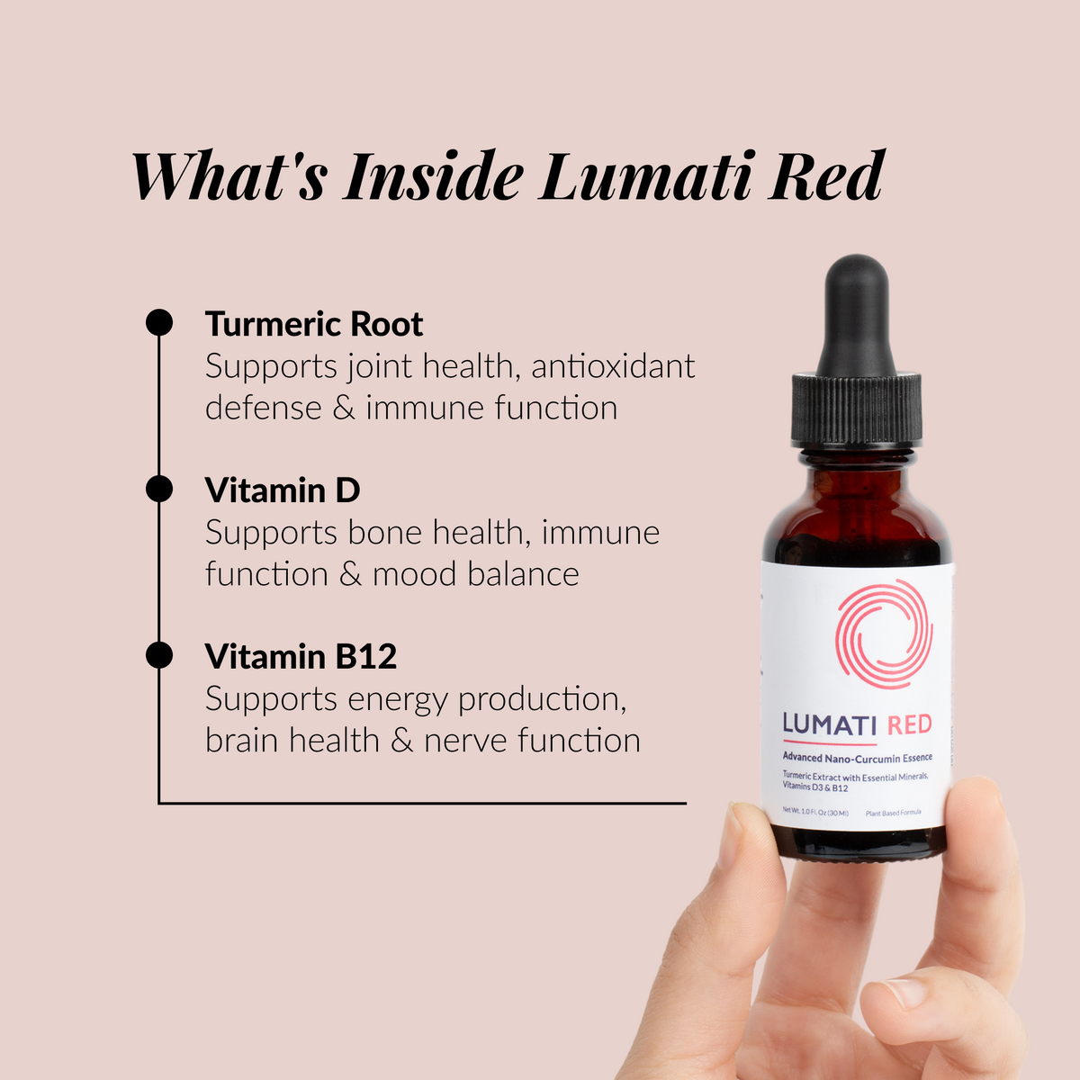 Lumati Red Nano Curcumin Supplement