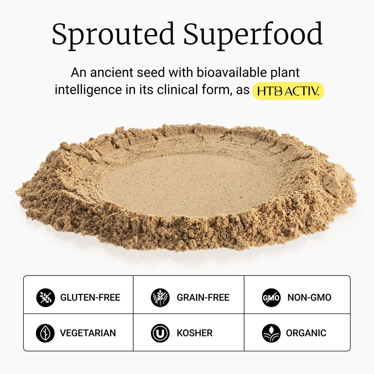 Himalayan Tartary Buckwheat Sprout Powder (as HTB Activ™)