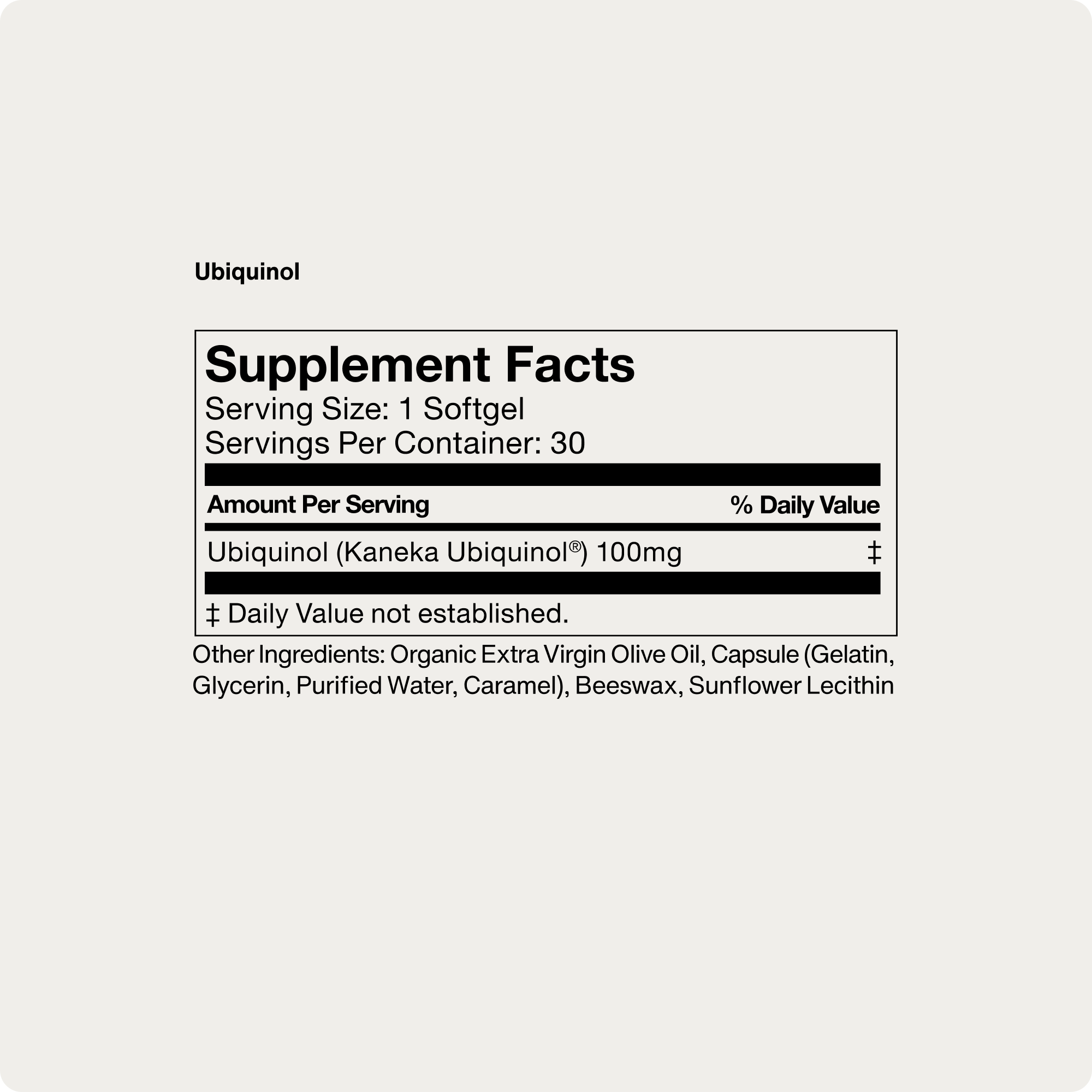 Ubiquinol