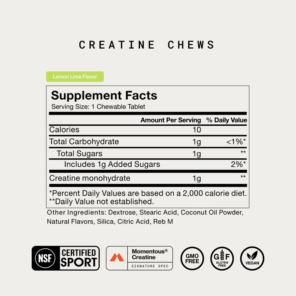 Creatine Chews Flavor Stack