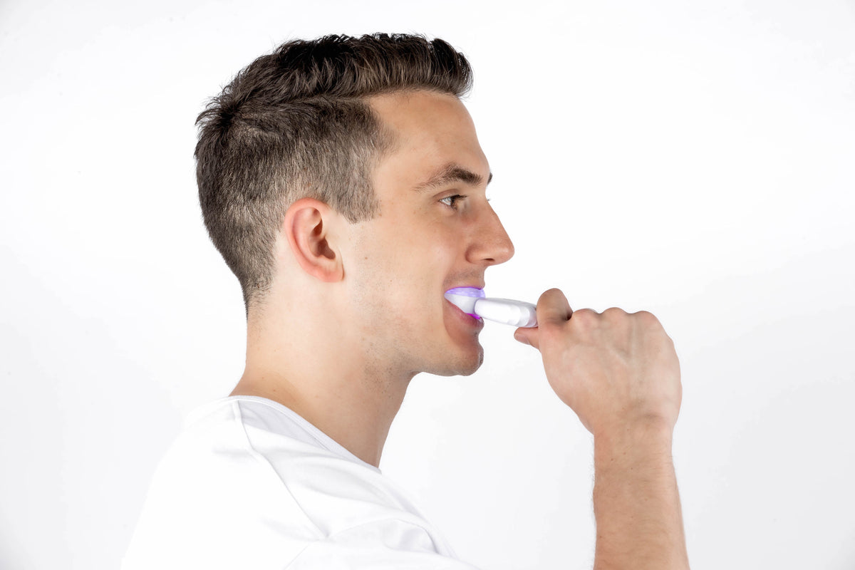 Guardian: Oral Care Red & NIR Light Therapy Device | Patent-Pending Dual LEDs for Health & Hygiene