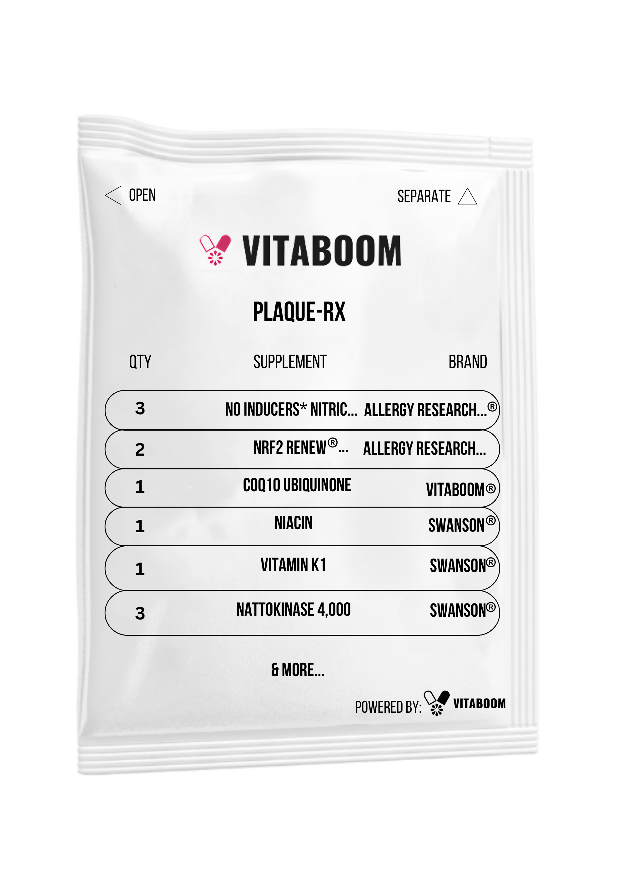 Vitaboom | Plaque-RX