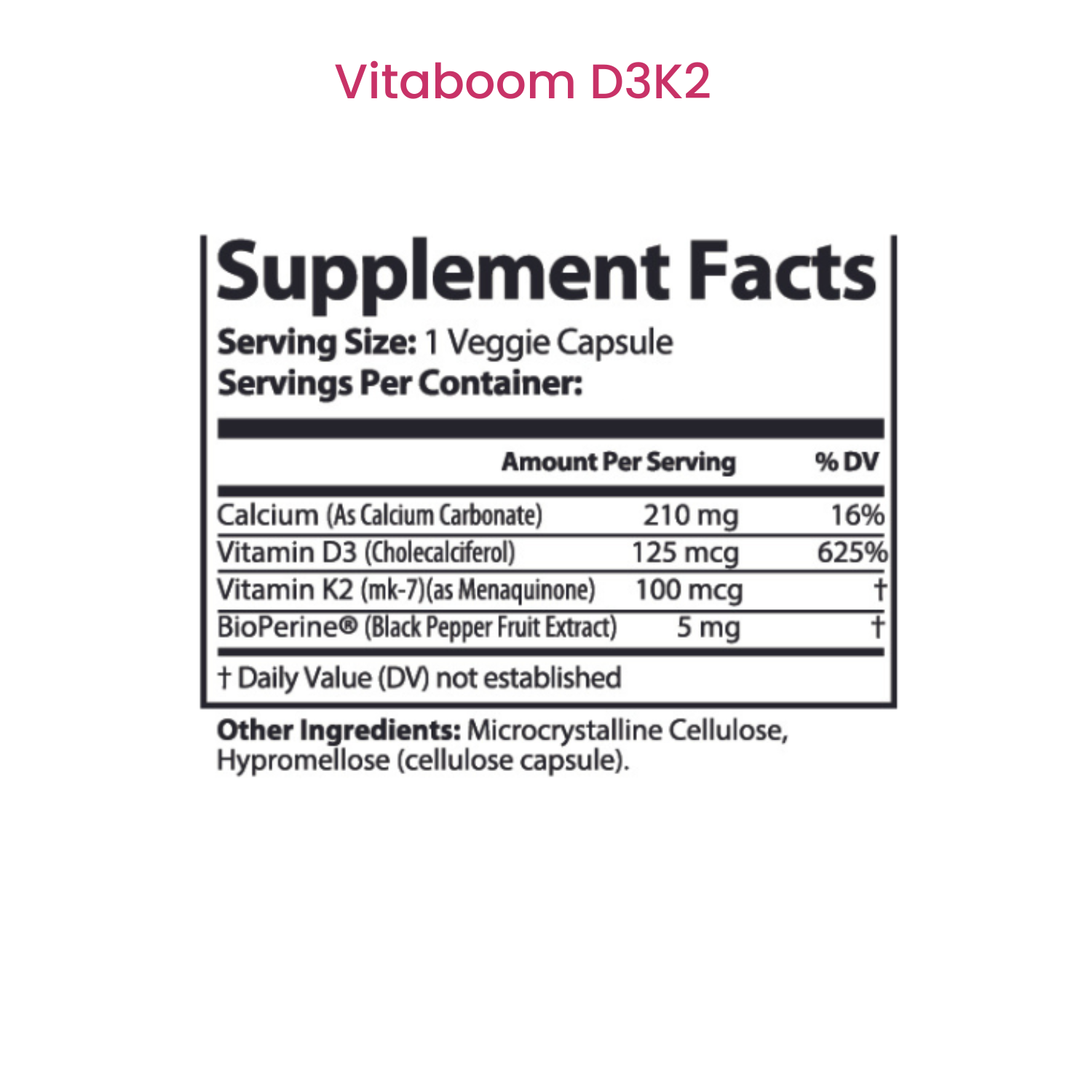 Vitaboom | Foundations