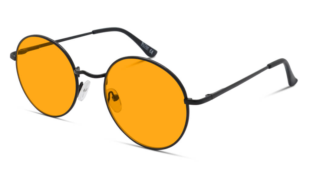 SunDown Elton Blue Blocking Glasses - Black