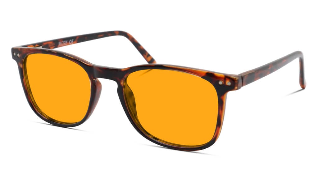 SunDown Taylor Blue Blocking Glasses - Tortoise