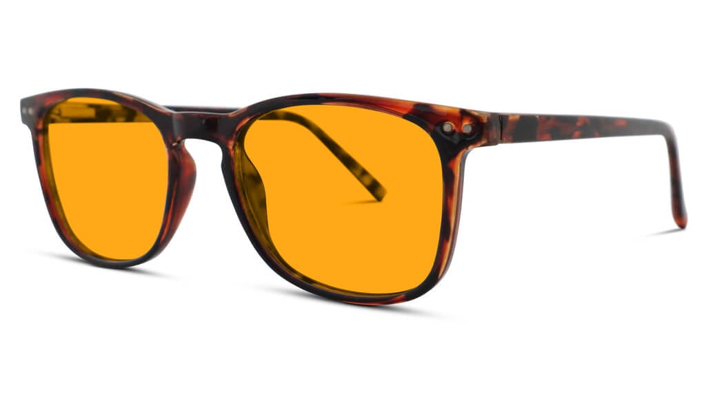 SunDown Taylor Blue Blocking Glasses - Tortoise