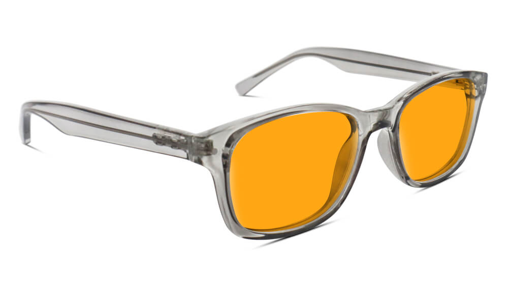 SunDown Lucent Blue Blocking Glasses-Pearl Grey