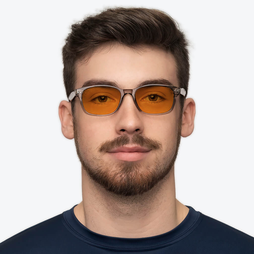 SunDown Lucent Blue Blocking Glasses-Pearl Grey