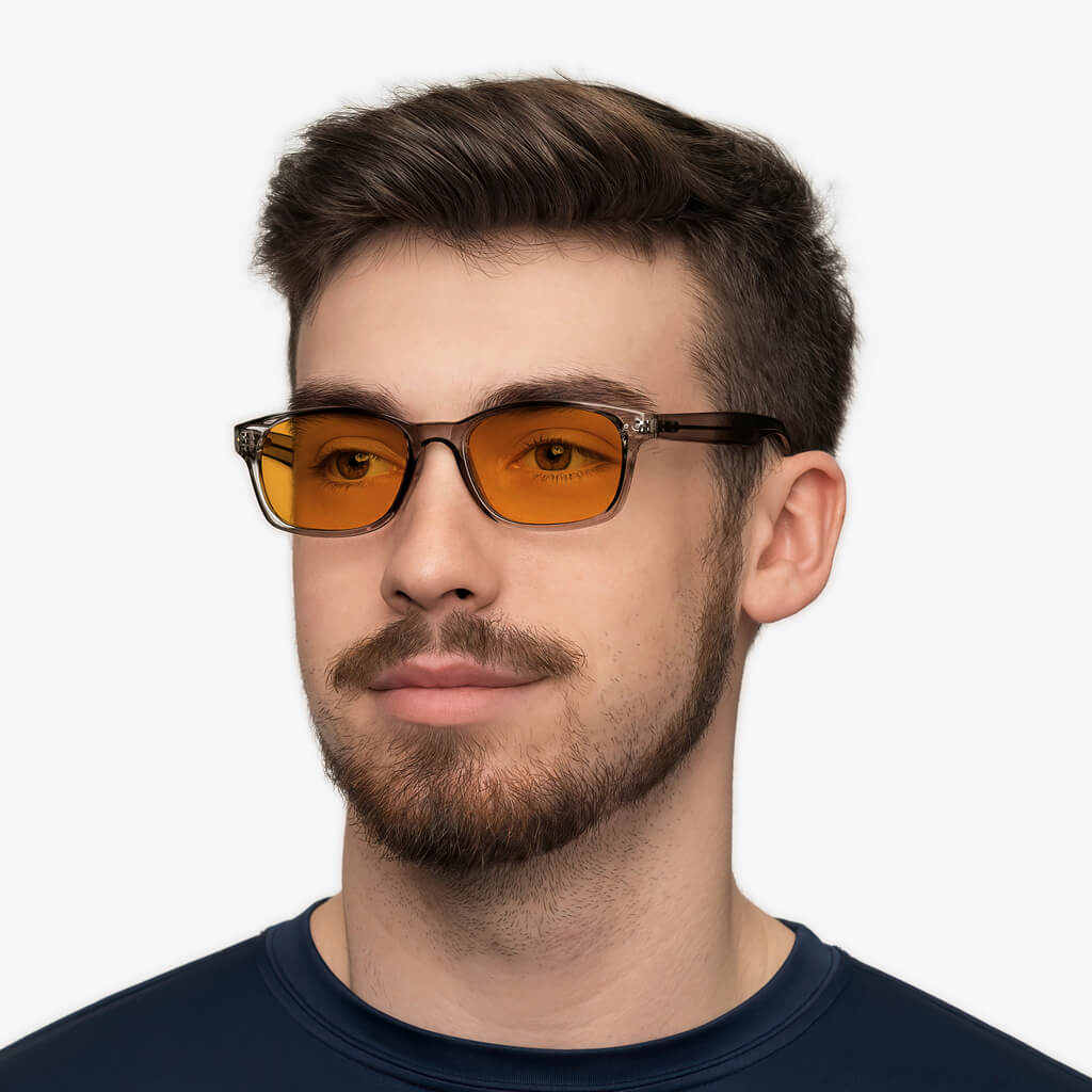 SunDown Lucent Blue Blocking Glasses-Pearl Grey