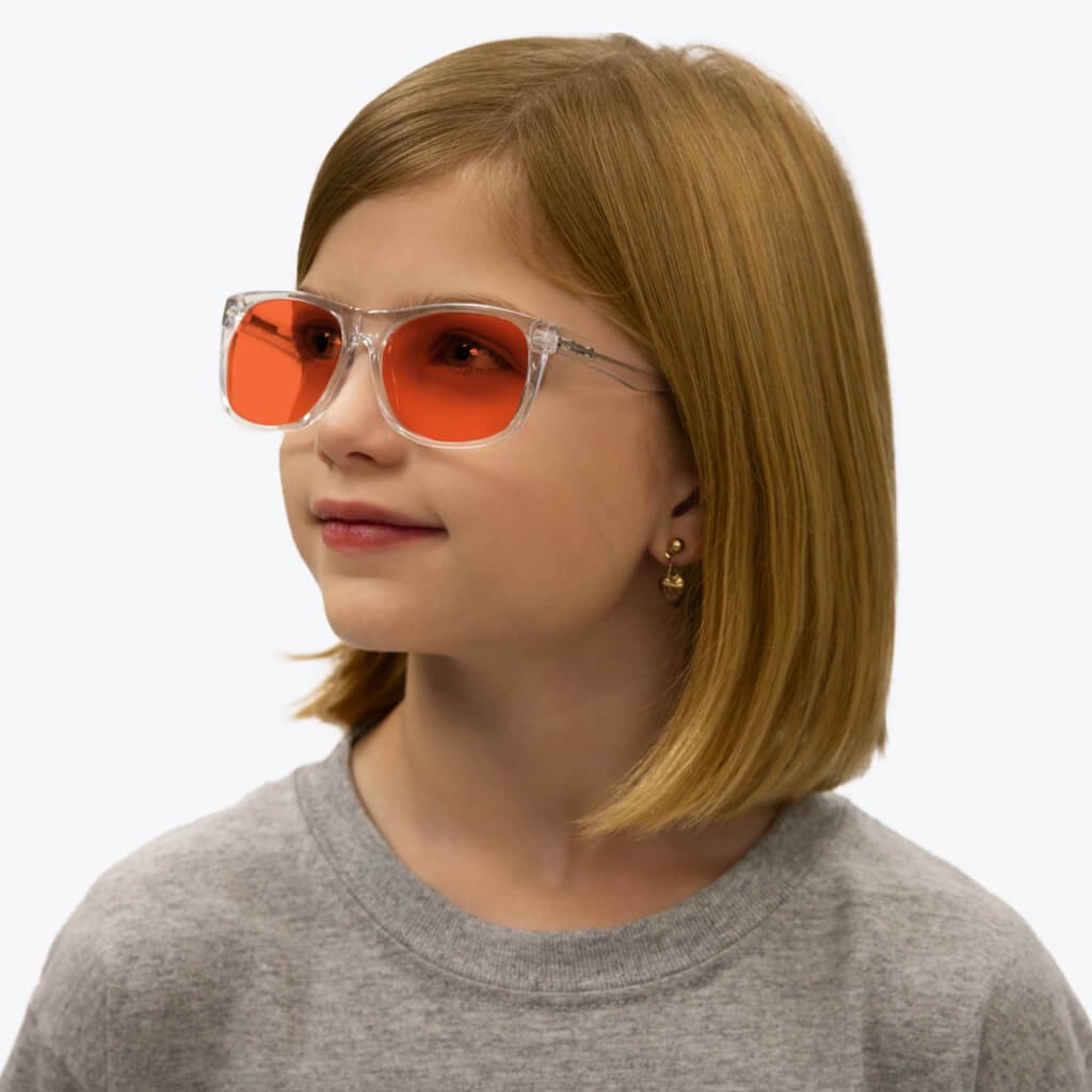 Kids NightFall Blue Blocking Glasses - Crystal