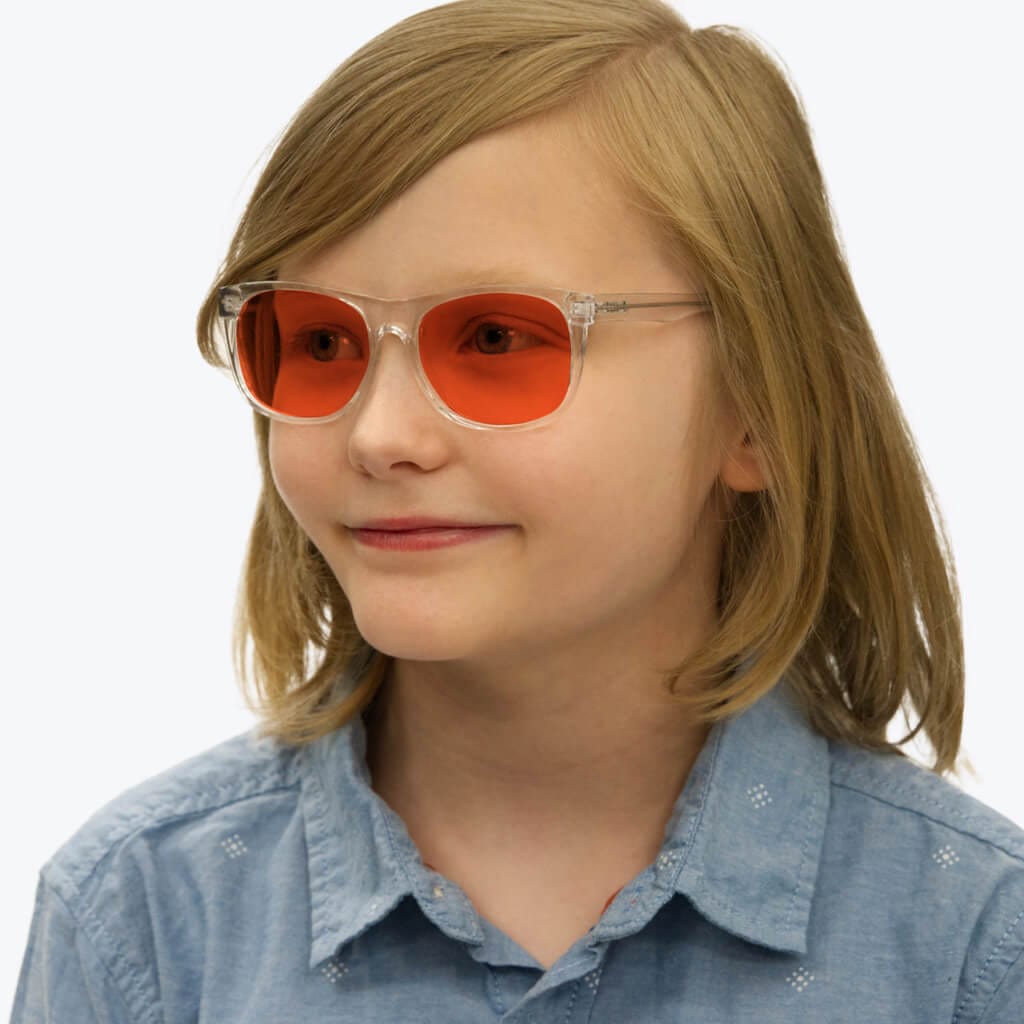 Kids NightFall Blue Blocking Glasses - Crystal