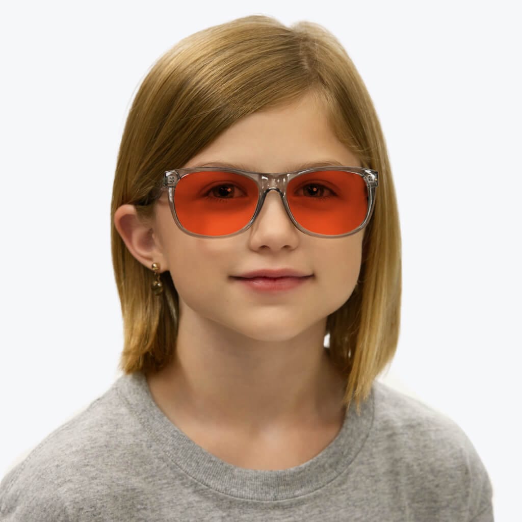 Kids NightFall Blue Blocking Glasses - Grey