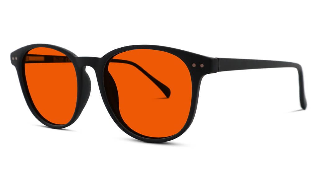 NightFall Billie Blue Blocking Glasses - Black