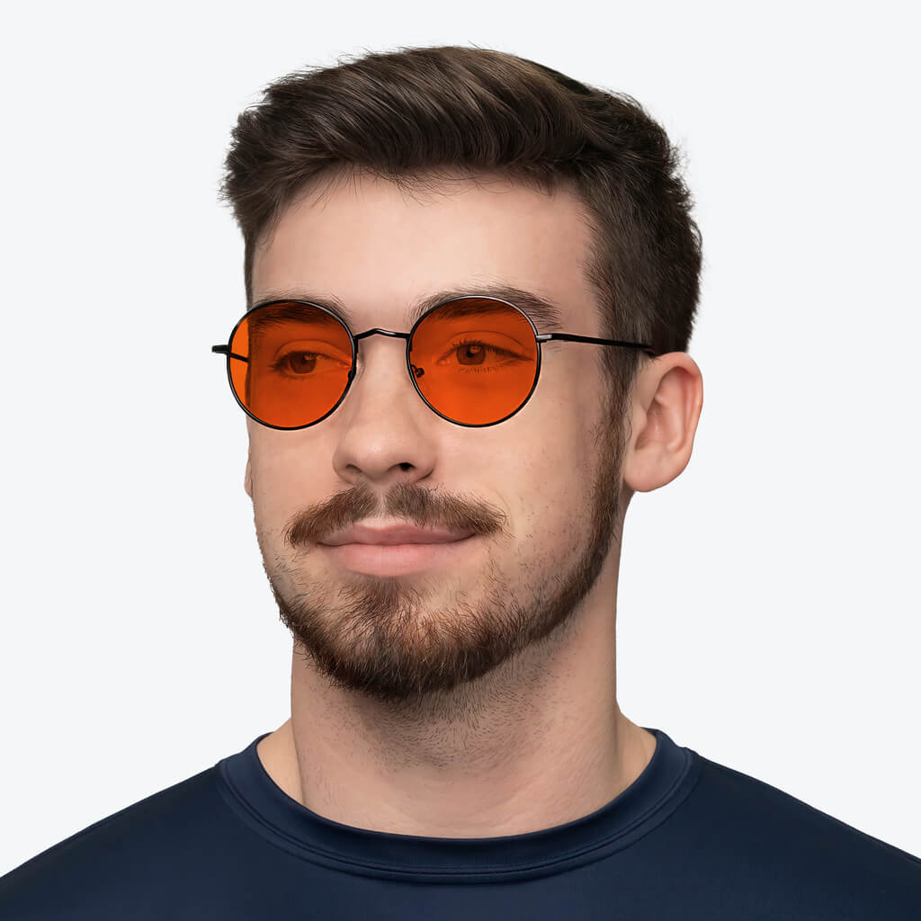 NightFall Elton Blue Blocking Glasses - Black