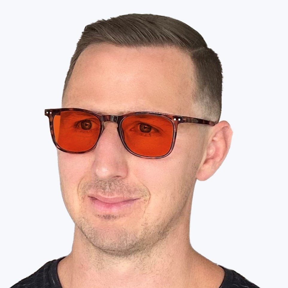 Nightfall Taylor Blue Blocking Glasses - Tortoise