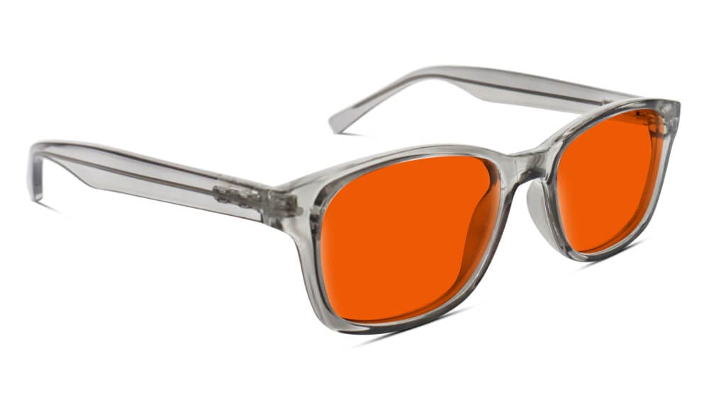 NightFall Lucent Blue Blocking Glasses - Pearl Grey