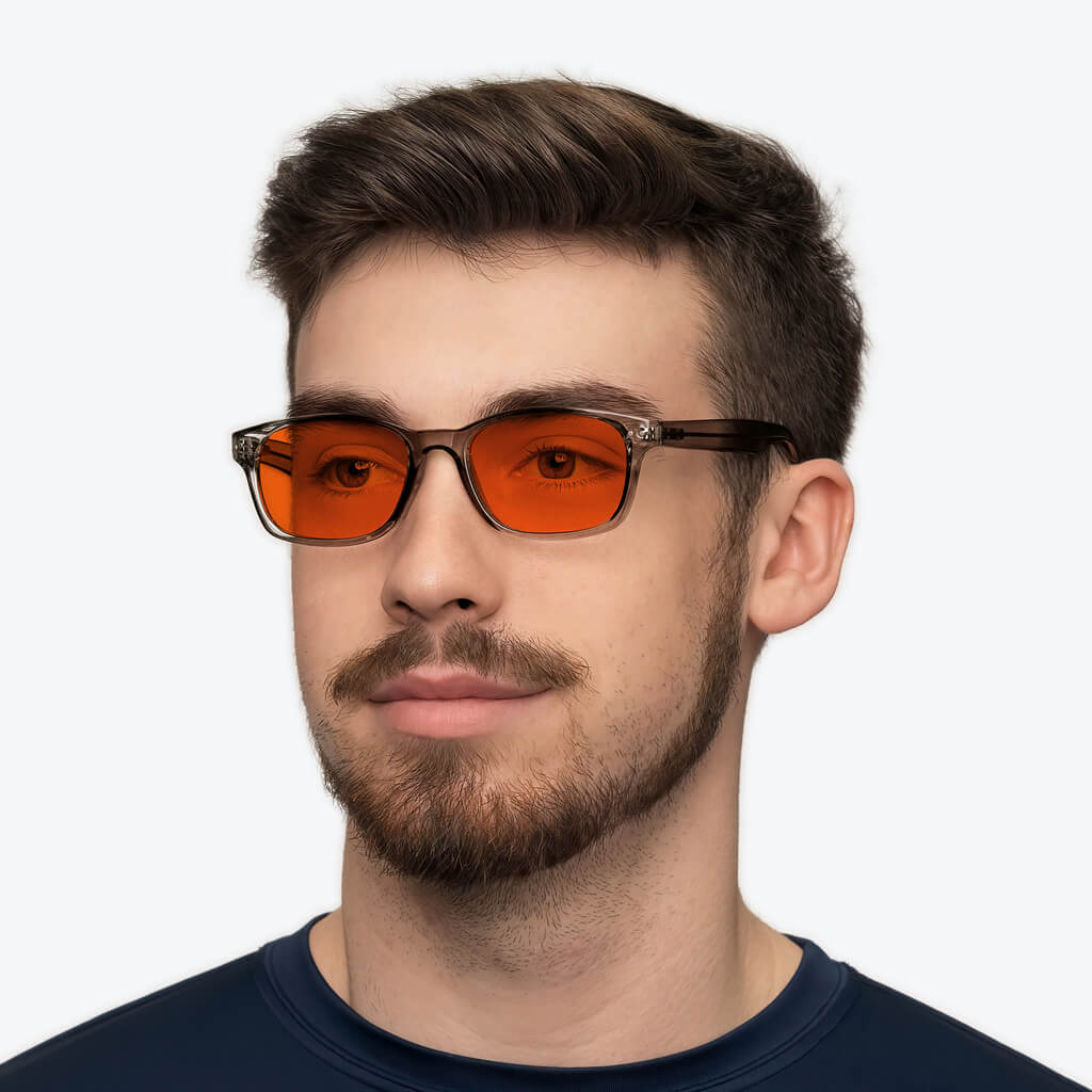 NightFall Lucent Blue Blocking Glasses - Pearl Grey