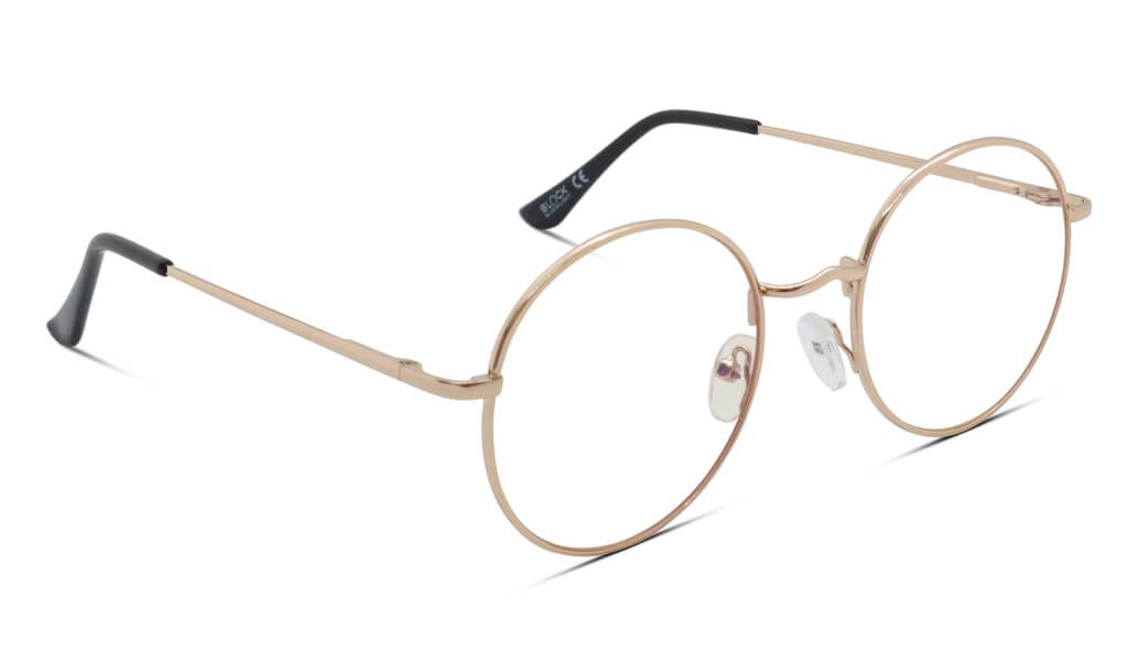 ScreenTime Elton Computer Glasses - Gold