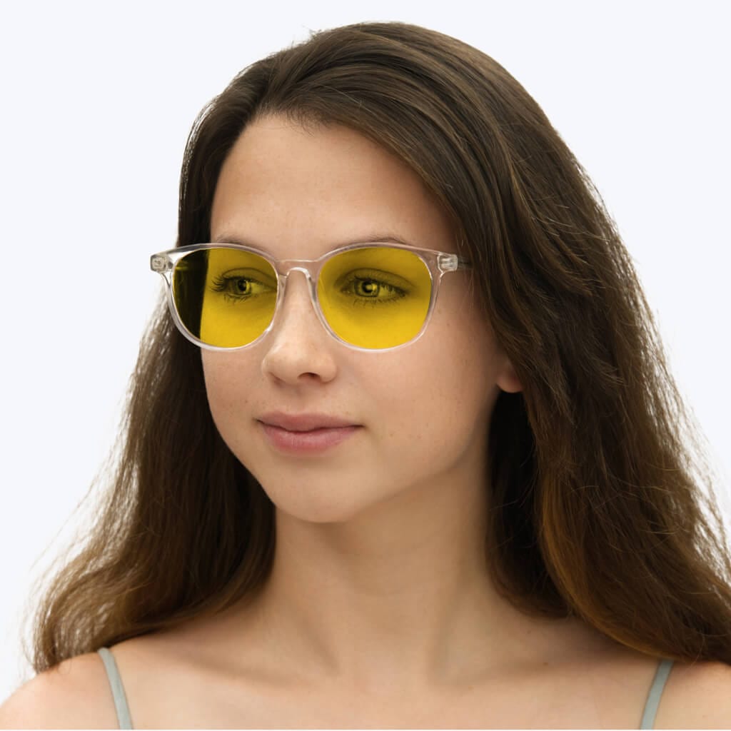DayMax Billie Glasses - Crystal