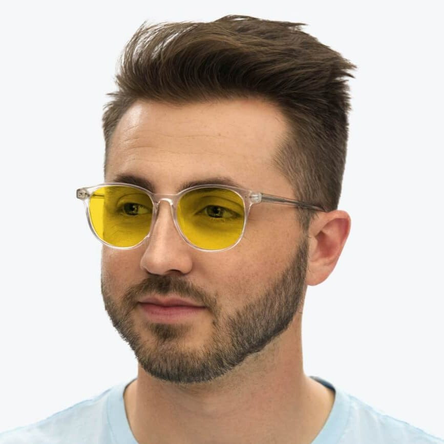 DayMax Billie Glasses - Crystal