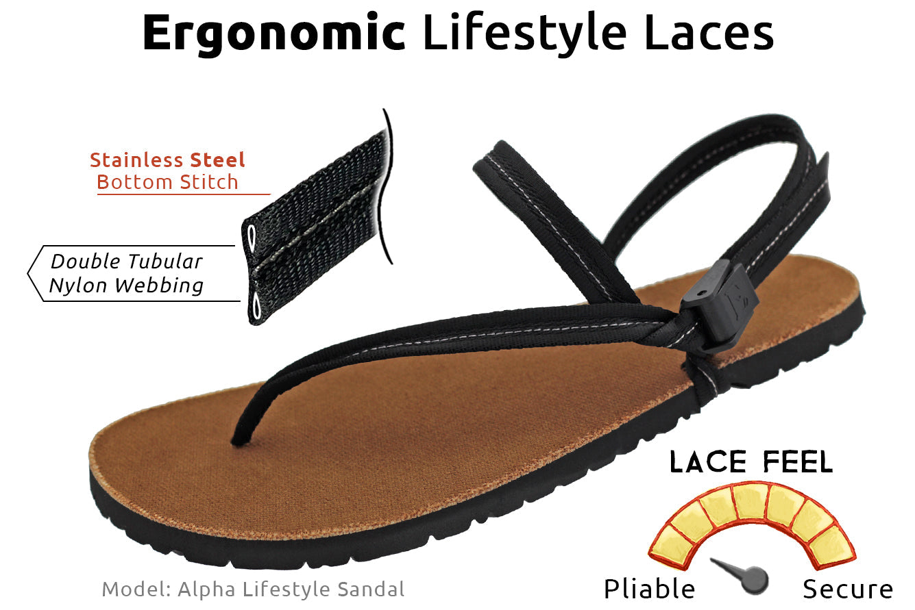 Circadian Sandals - Carbon