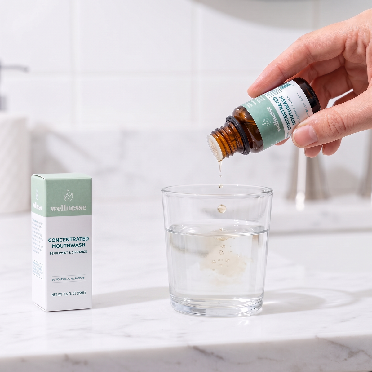 Toothpaste + Concentrated Mouthwash Set