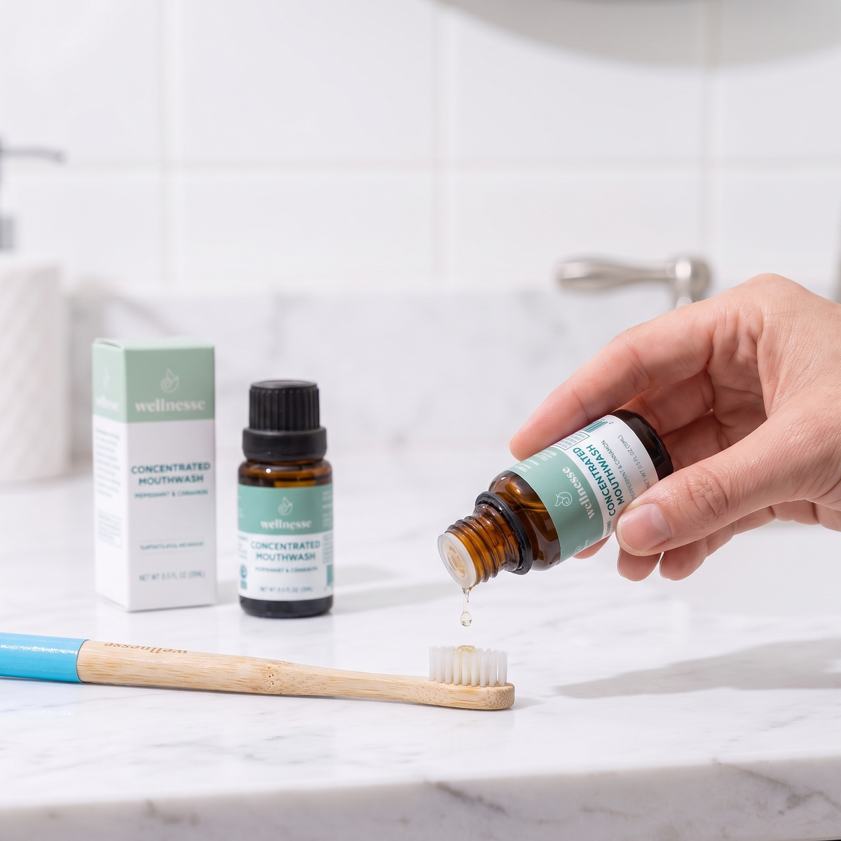 Toothpaste + Concentrated Mouthwash Set