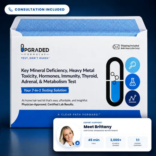 Mineral Deficiency, Heavy Metals, & Metabolism Analysis - Take your hair sample in 5 min or less