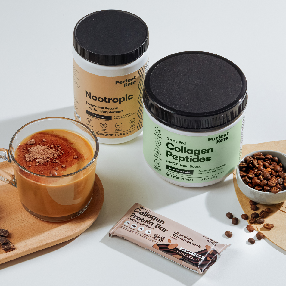 Grass-Fed Collagen Peptides & MCT Brain Boost