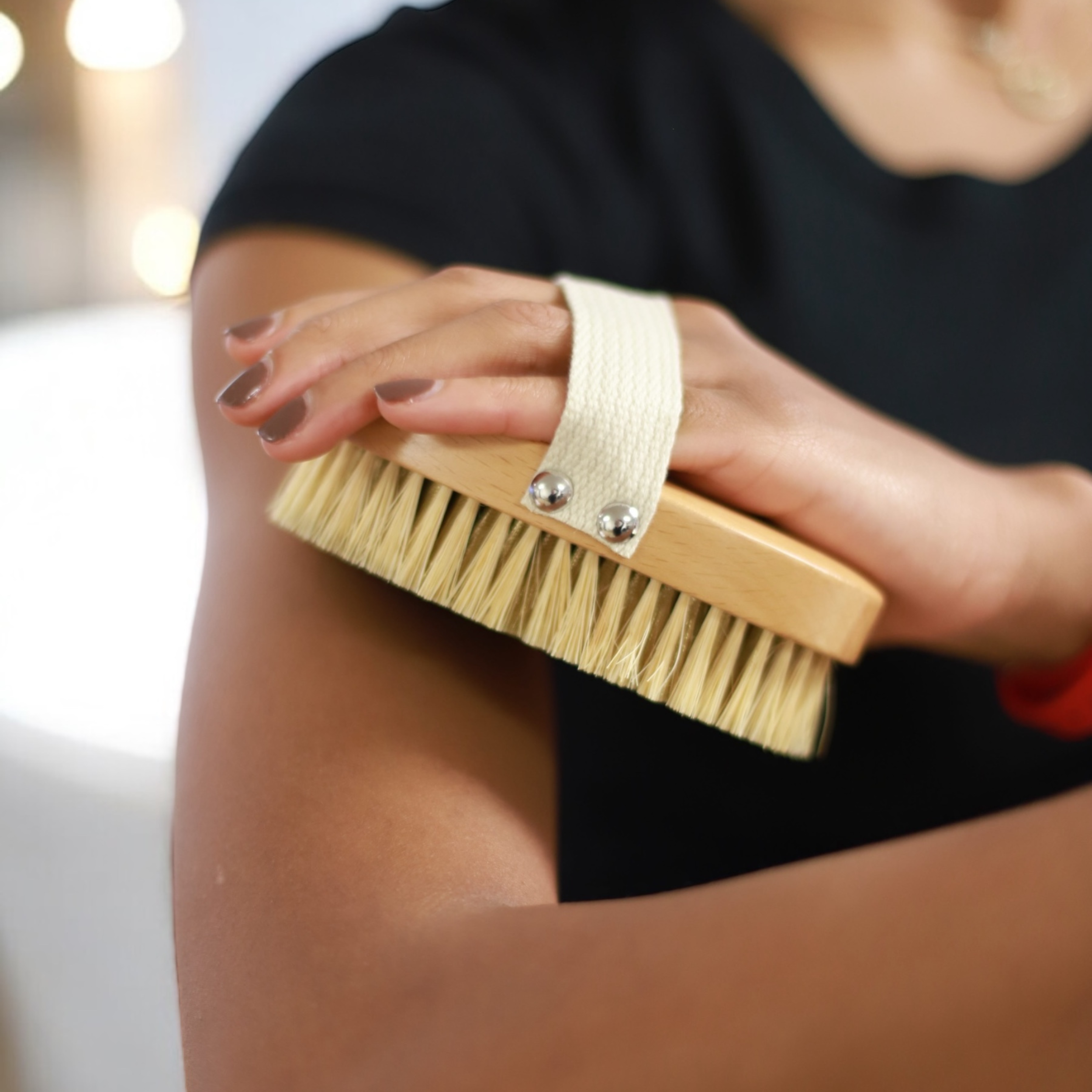 TheraBrush Dry Brush with Copper Bristles