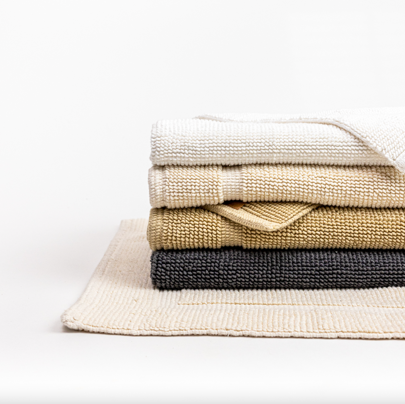 Charleston Organic Cotton Bath Rug Collection