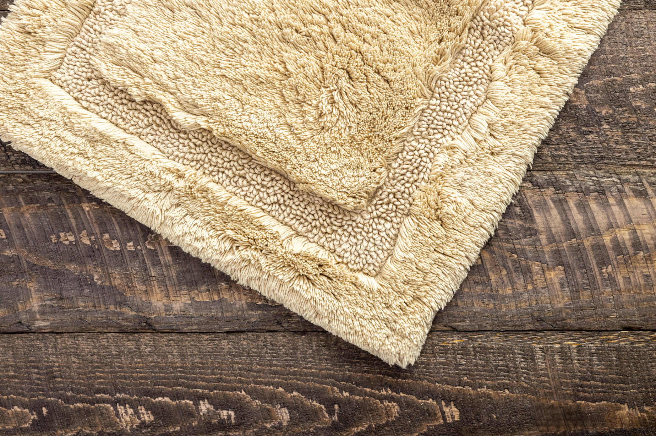 Asheville Organic Cotton Non-Slip Bath Rug