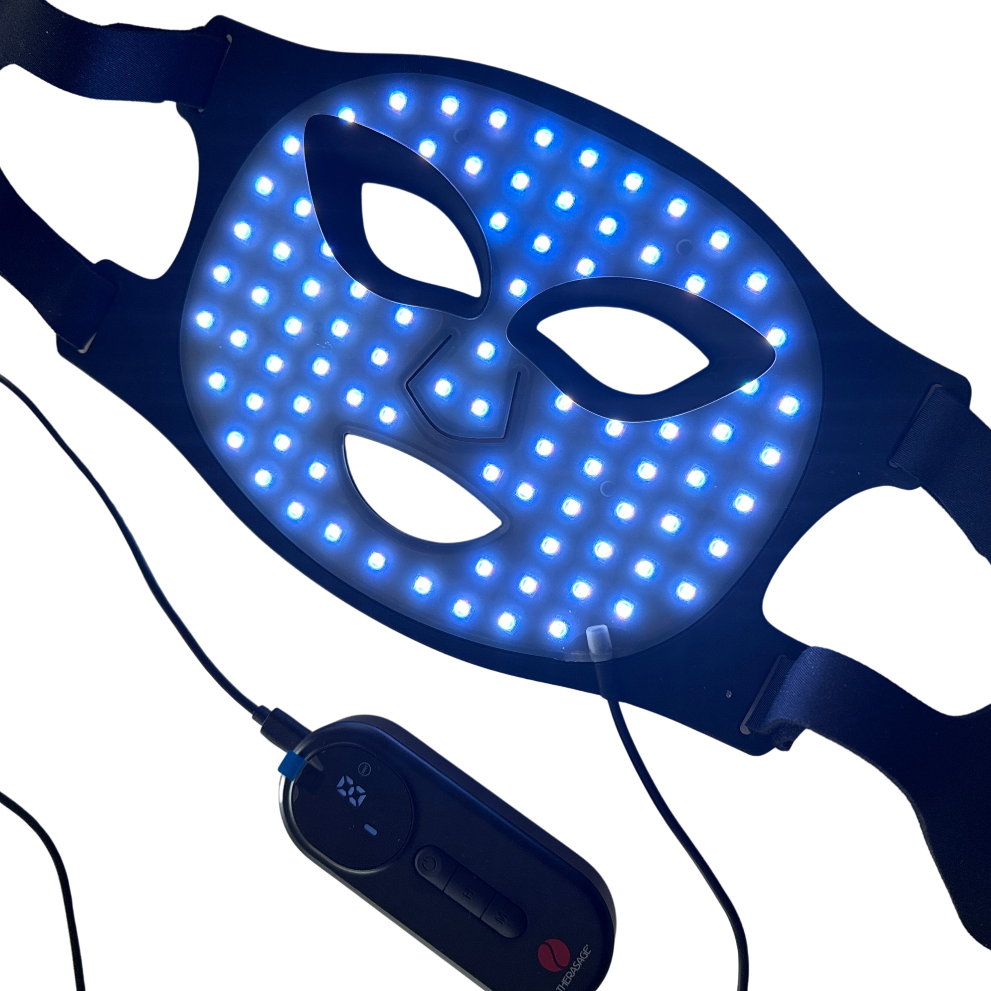 TheraGlow Mask2Go™ Red Light Therapy LED Face Mask