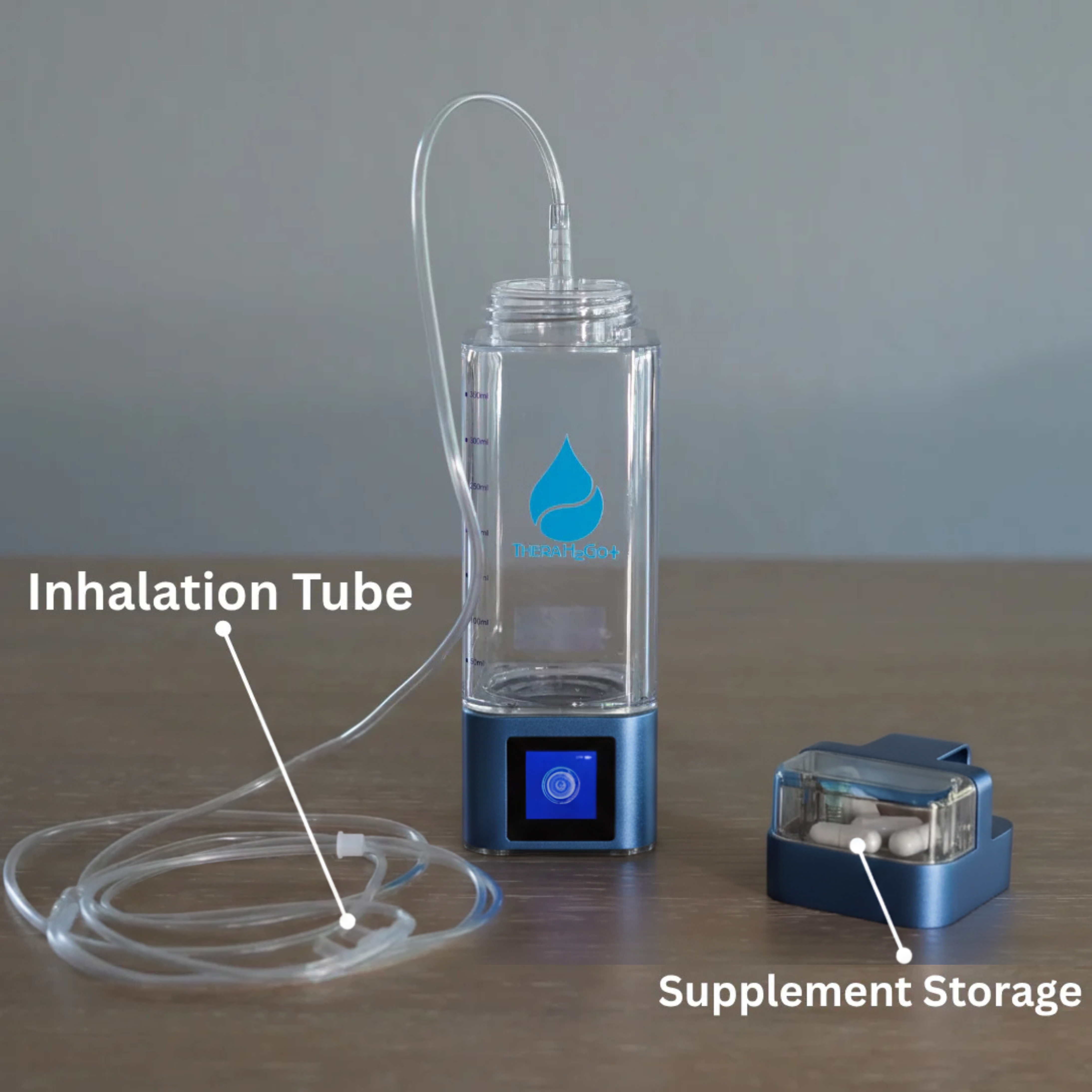 TheraH2Go+ Hydrogen Water Bottle & Inhalation Device