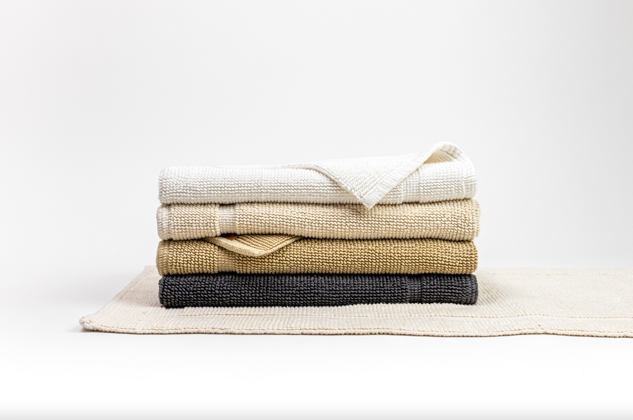 Charleston Organic Cotton Bath Rug Collection