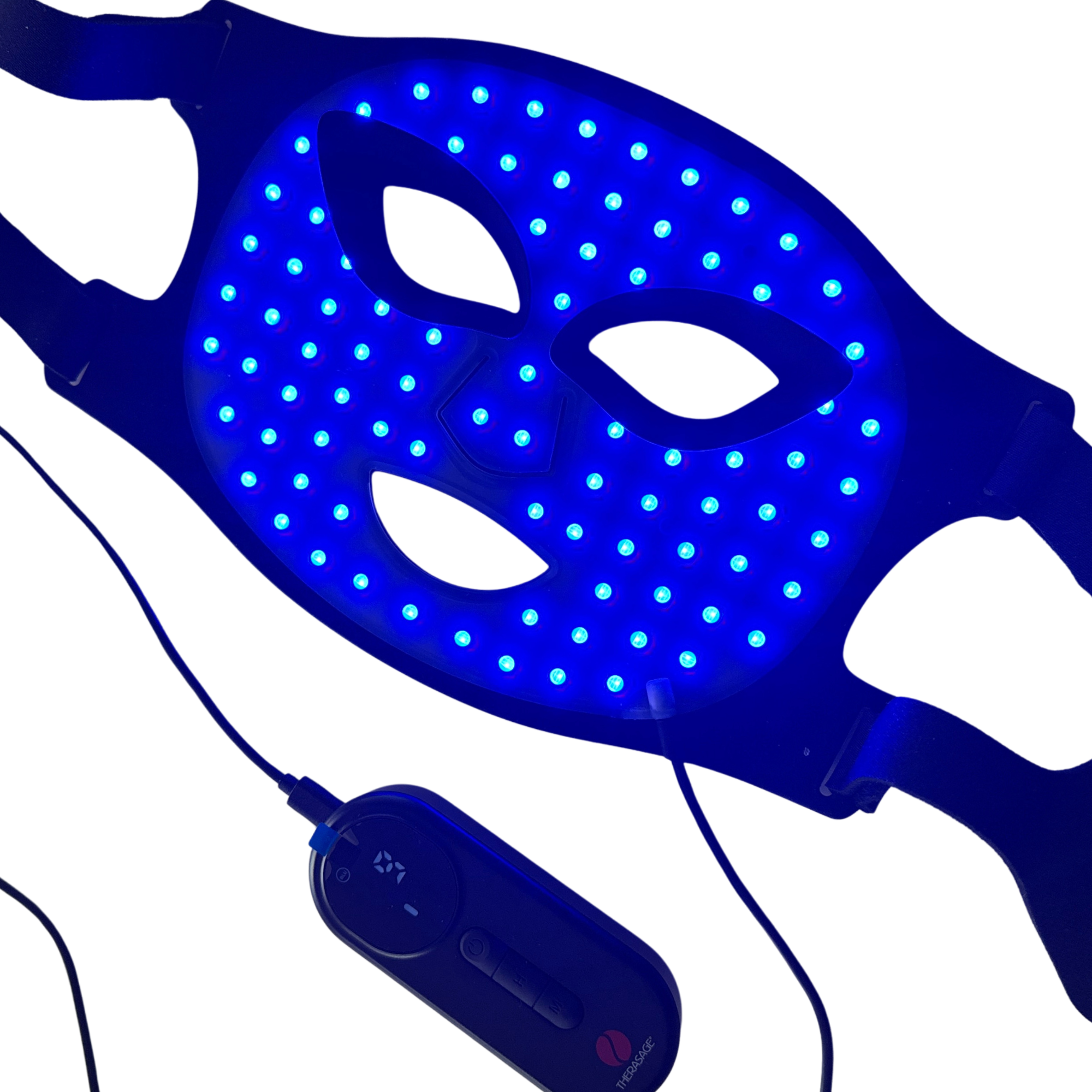 TheraGlow Mask2Go™ Red Light Therapy LED Face Mask