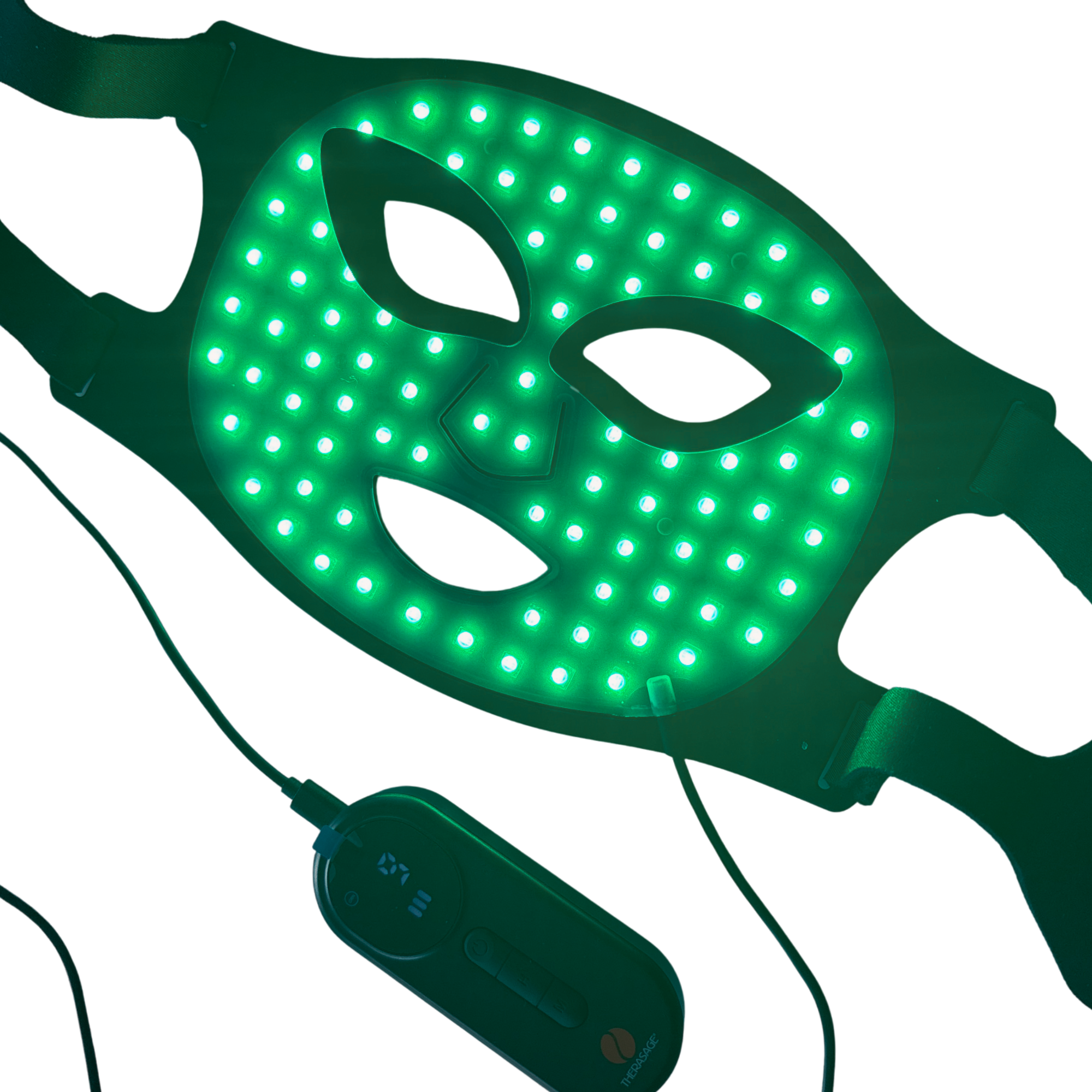 TheraGlow Mask2Go™ Red Light Therapy LED Face Mask
