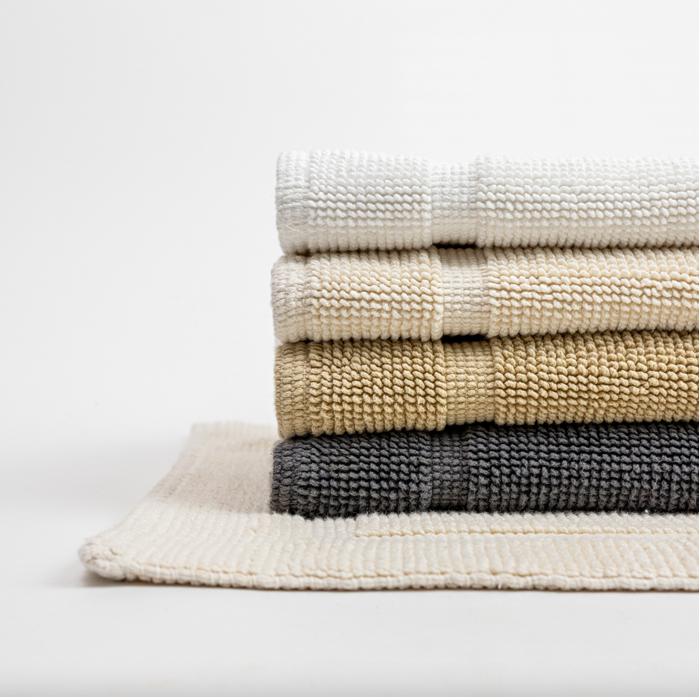 Charleston Organic Cotton Bath Rug Collection